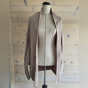 Mahina Knit Cardigan Dolman Sleeves EUC Used Once